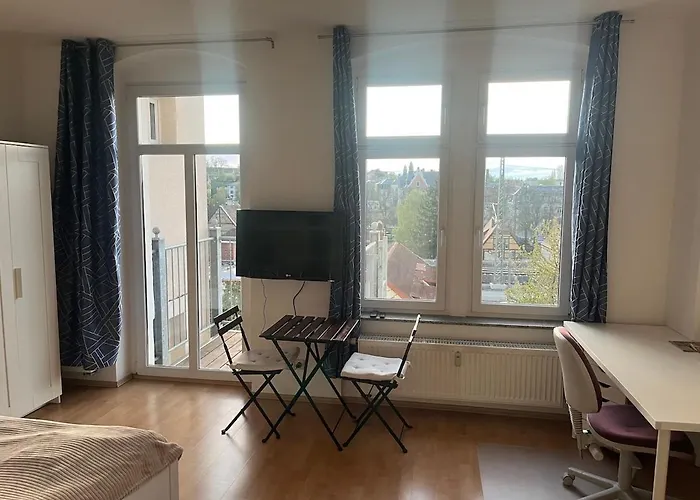 Helle 1Raum Wohnung Apartment Mit Balkon Und Kueche
